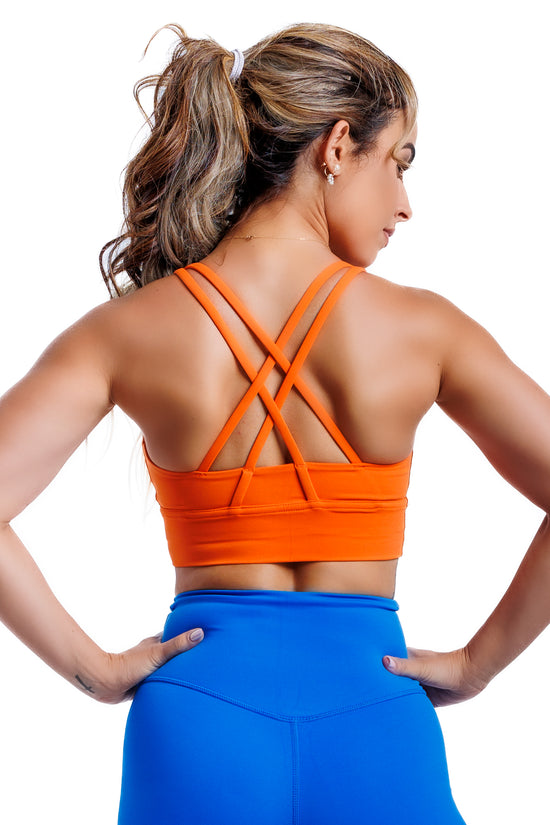 MARIA'S HIGH-IMPACT SPORT BRA- WHITE