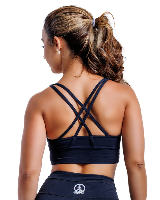 MARIA'S HIGH-IMPACT SPORT BRA- BLACK