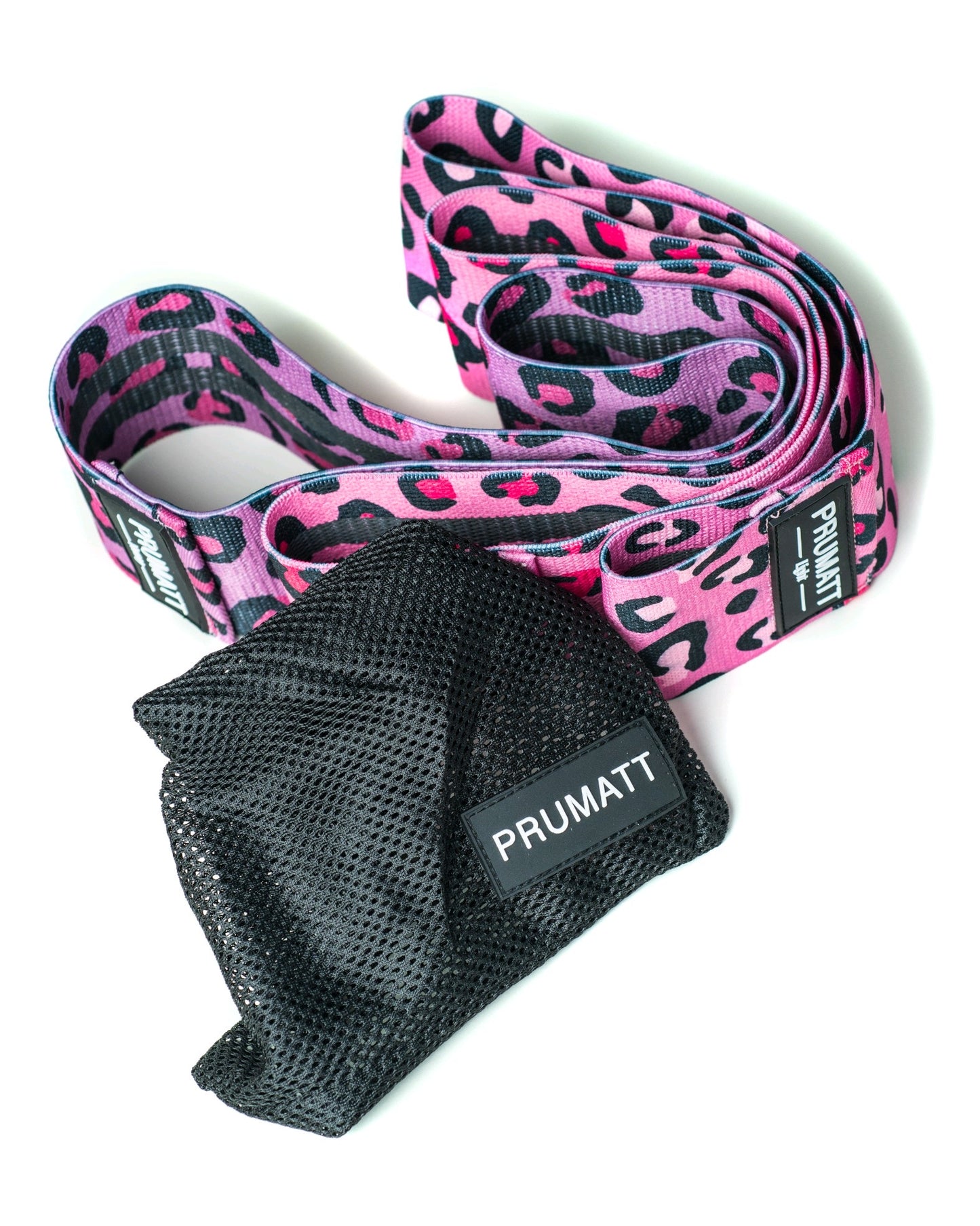 Pink Cheetah Resistance Bands - Pack of 3